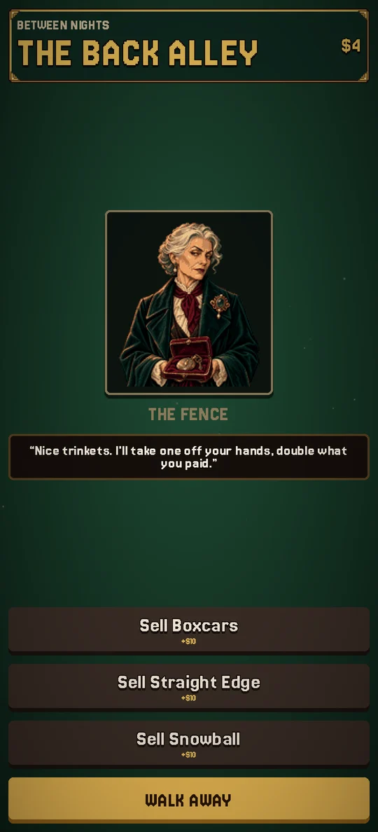 The Fence in the Back Alley