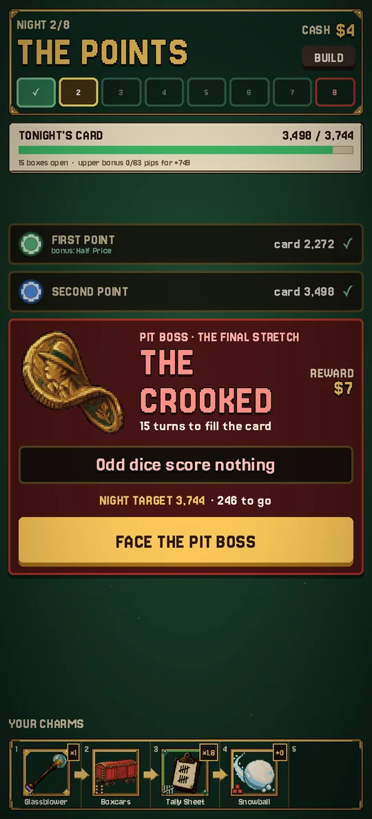 The Night overview with a Pit Boss up next